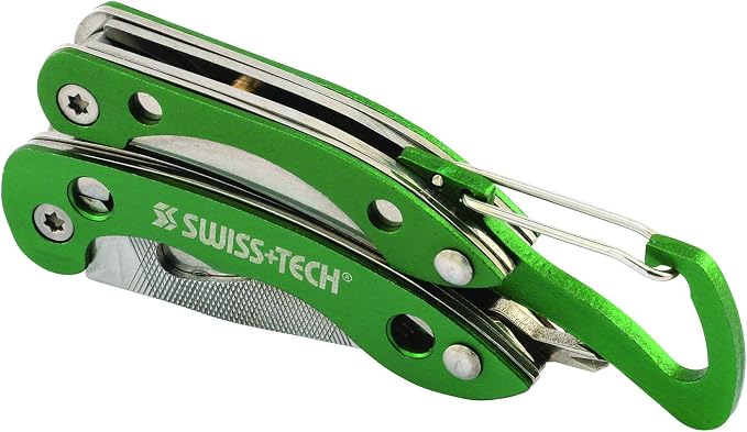 Prime-Line Multi-Tool Pliers for Key Chain, Solid Stainless Steel Construction, ST021901