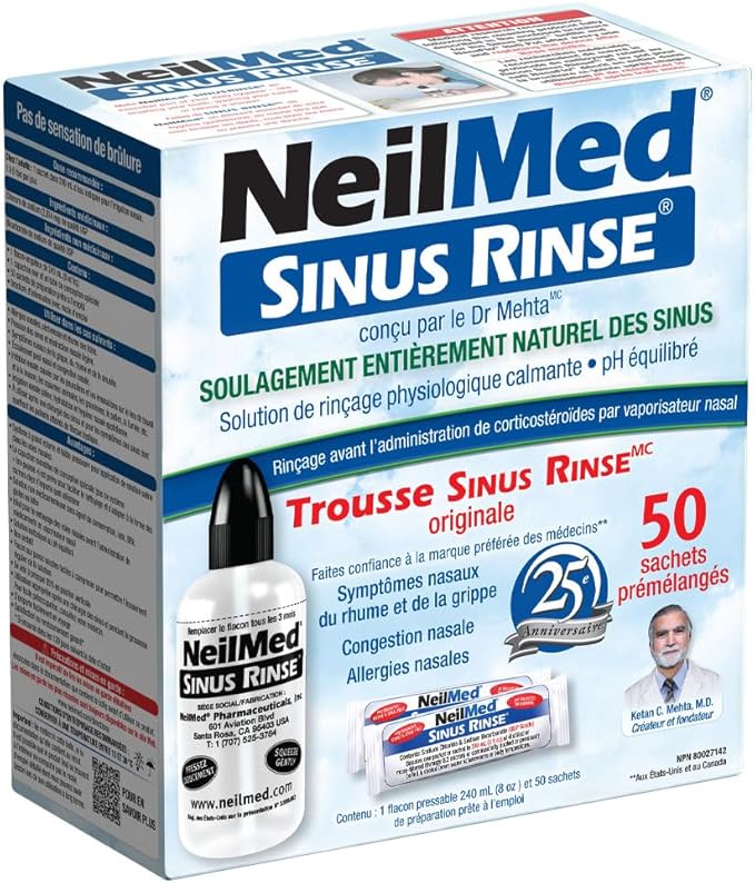 NeilMed Sinus Rinse Kit 60 Sachets
