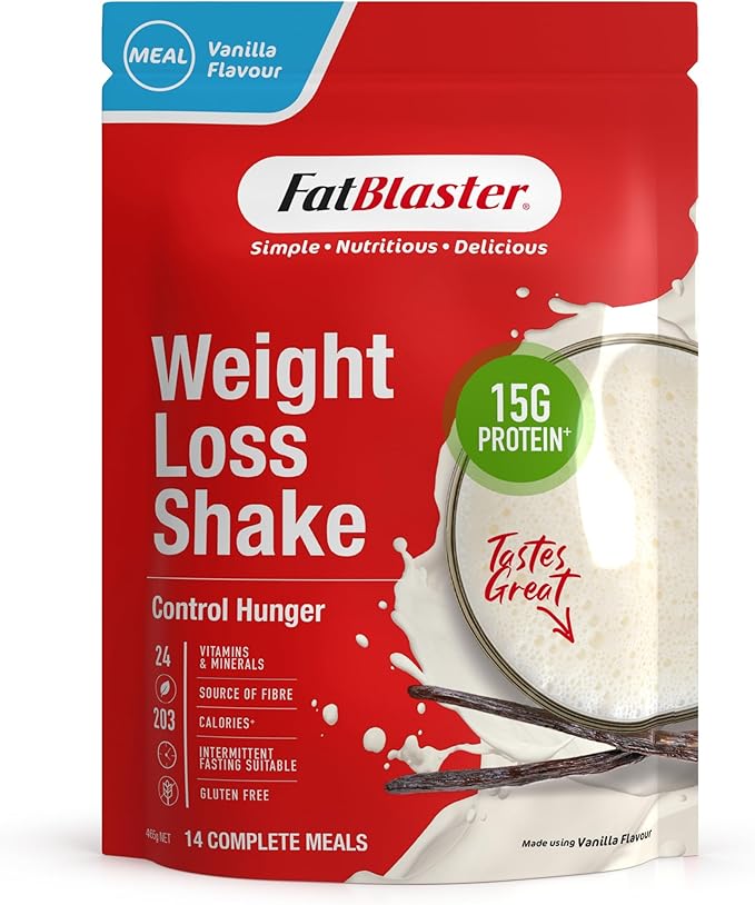 Fat Blaster Weight Loss Shake Vanilla 465g