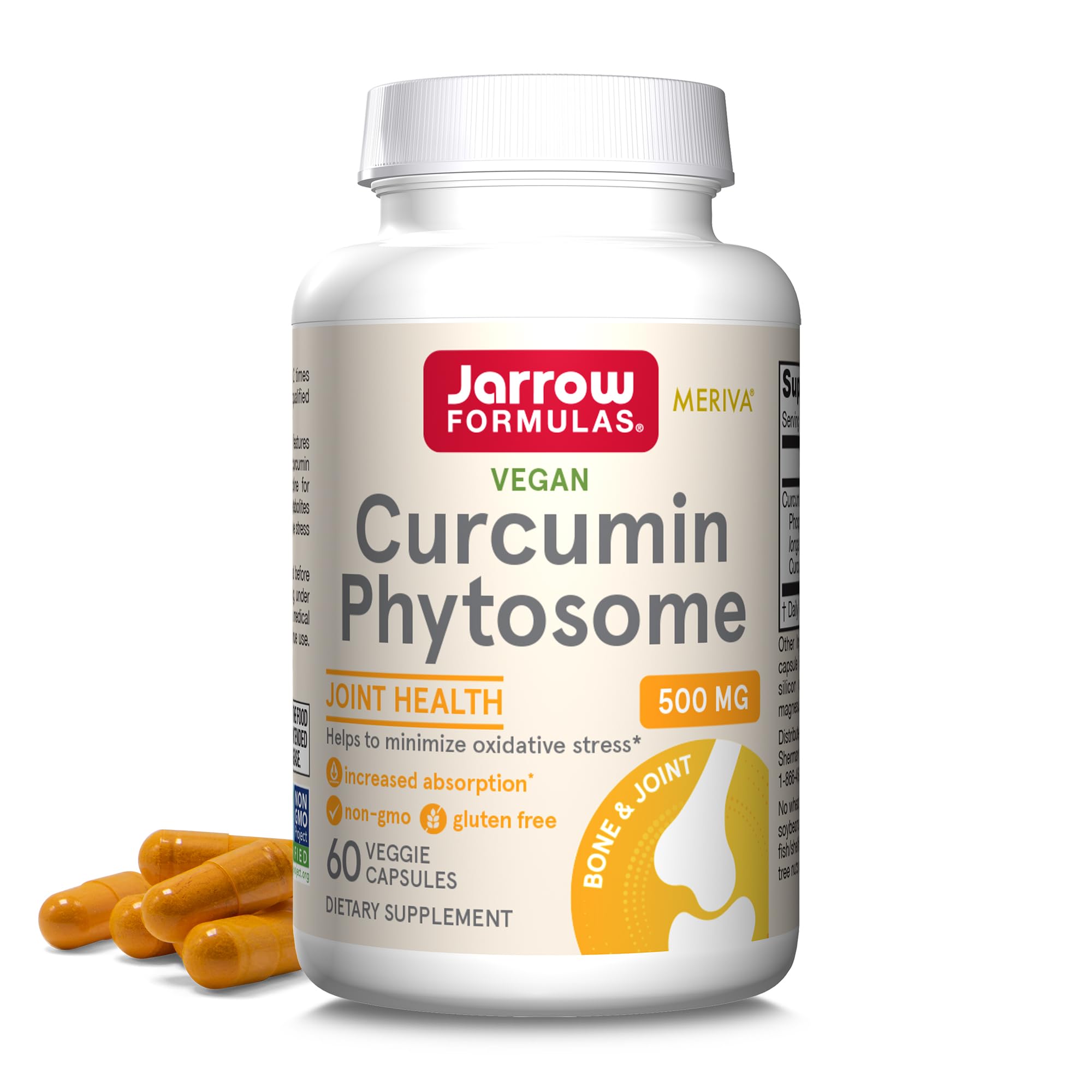 Jarrow Formulas Curcumin Phytosome 500 mg. 60 Capsules