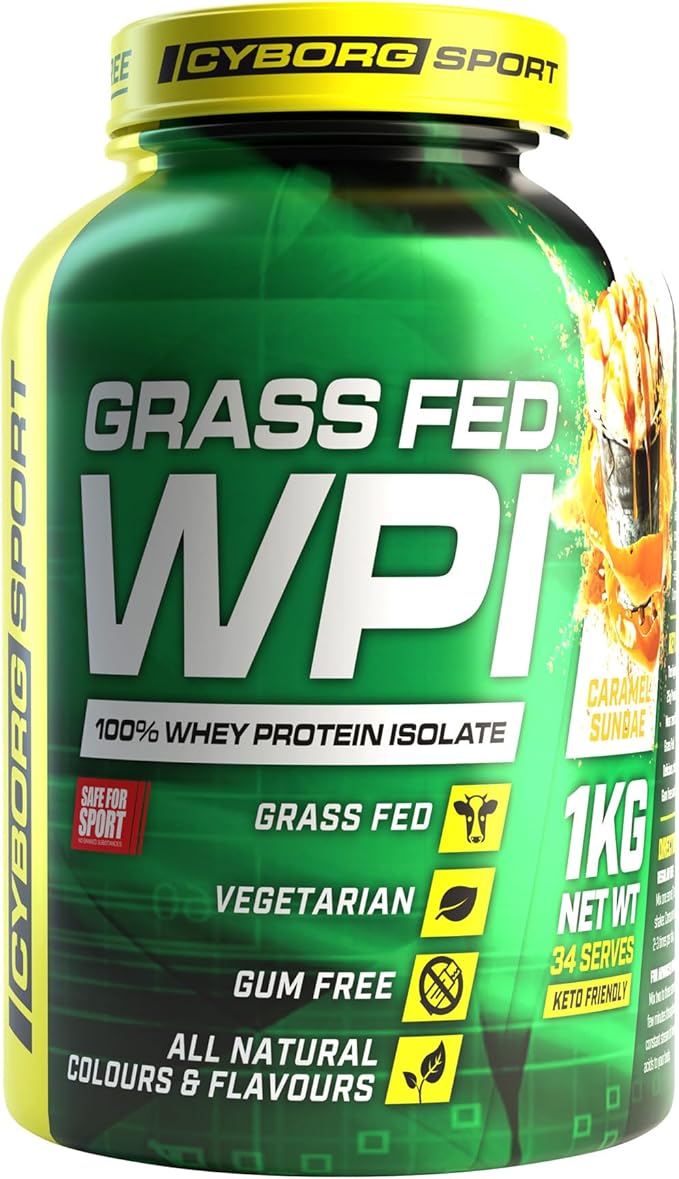 Cyborg Sport Grass FED WPI - 2 kg - Caramel Sundae