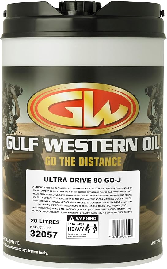 Gulf Western Gear Lube 80W-90 1L