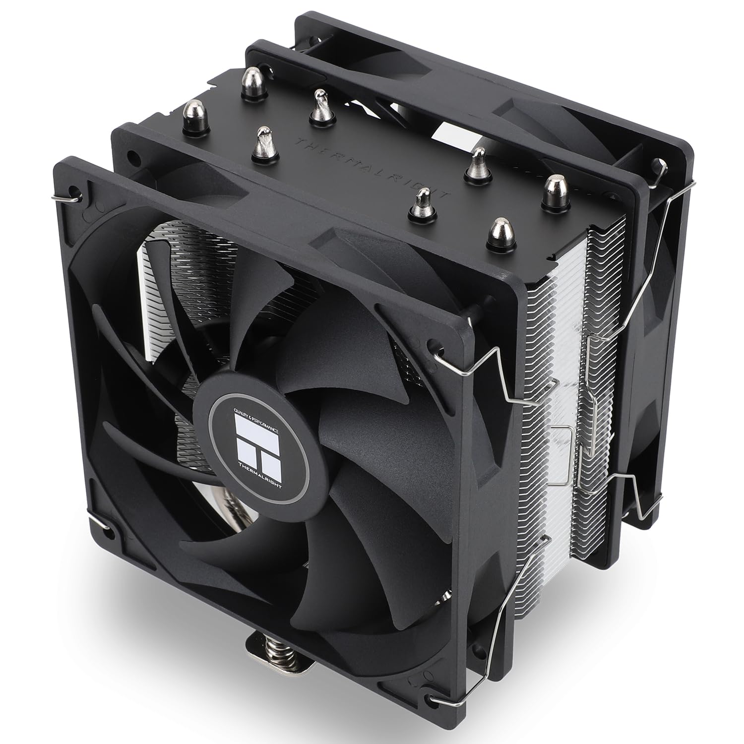 Thermalright Assassin x 120R SE Plus CPU Cooler, 4×6mm Heat Pipes, 1550RPM Speed 120mm PWM Quiet Fan CPU Cooler with S-FDB Bearing, for AMD AM4 AM5/