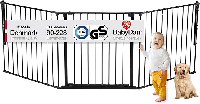 BabyDan Flex Configure System Large Black