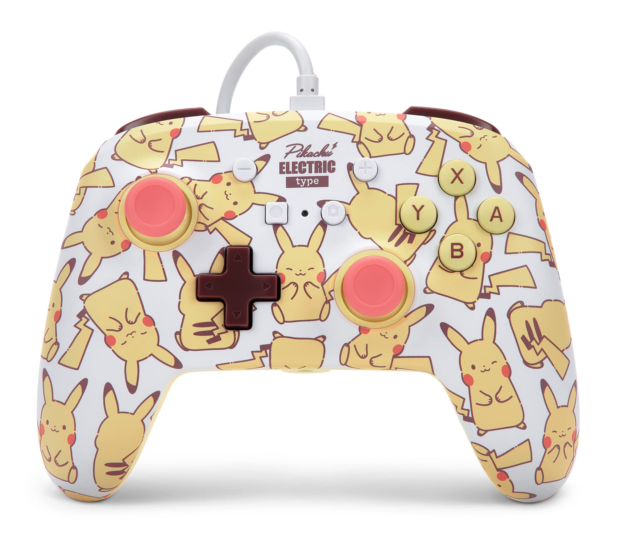PowerA Enhanced Wired Controller Mario White for Nintendo Switch
