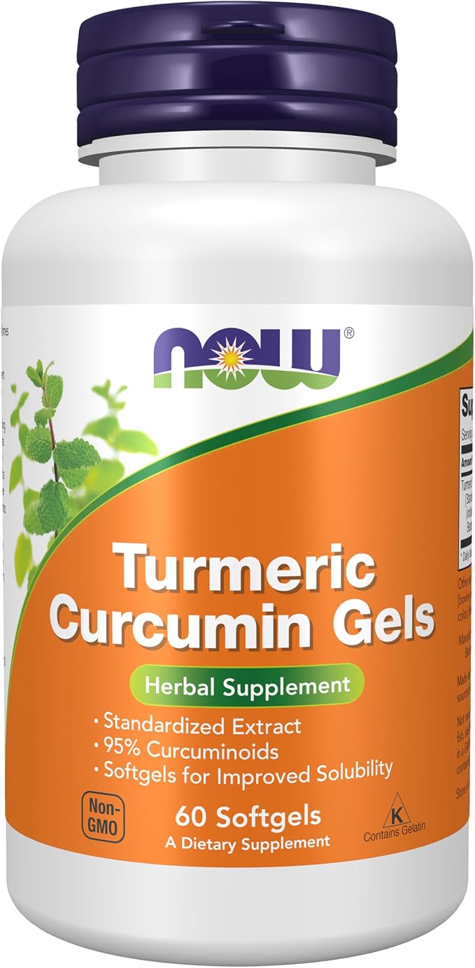 Now Foods Turmeric Curcumin 120 Softgels