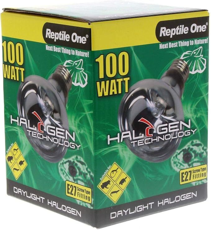 Reptile One Halogen Heat Lamp – Daylight – 100W