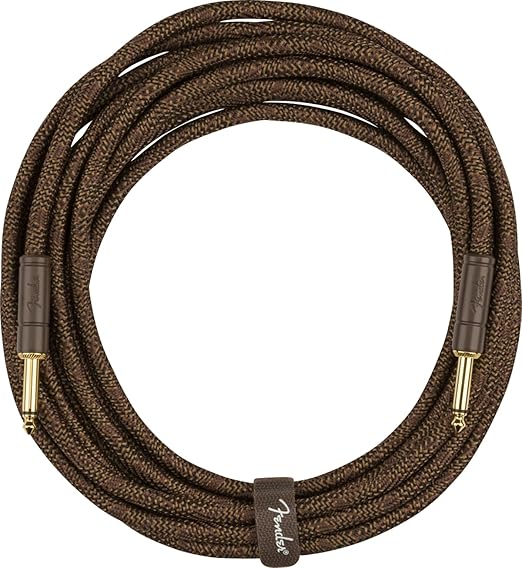 Fender Paramount Acoustic Instrument Cable 5.5m (18.6ft) Brown - 0990918007