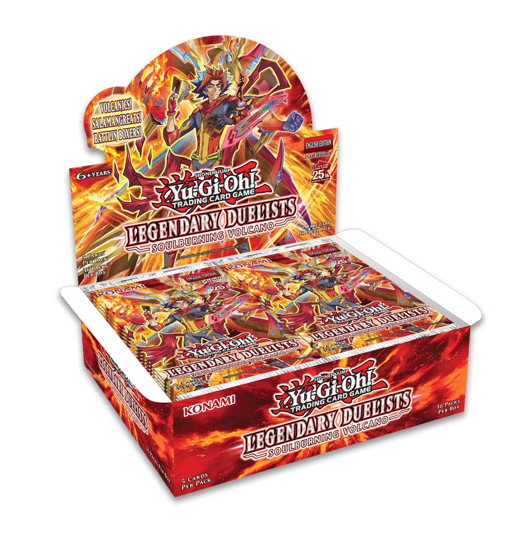 Yu-Gi Oh! TCG - Legendary Duelist: Soulburning Volcano Booster