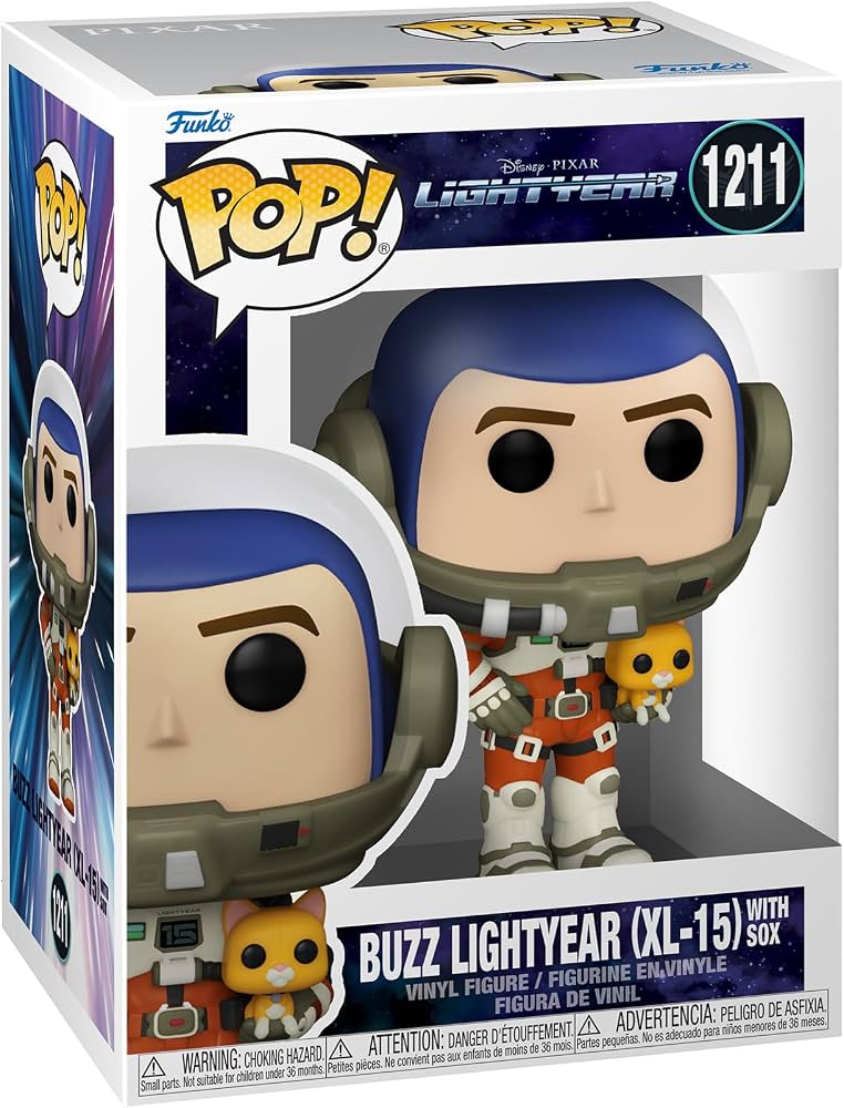 Lightyear (2022) Buzz Lightyear XL-15 With Sox Pop! Vinyl