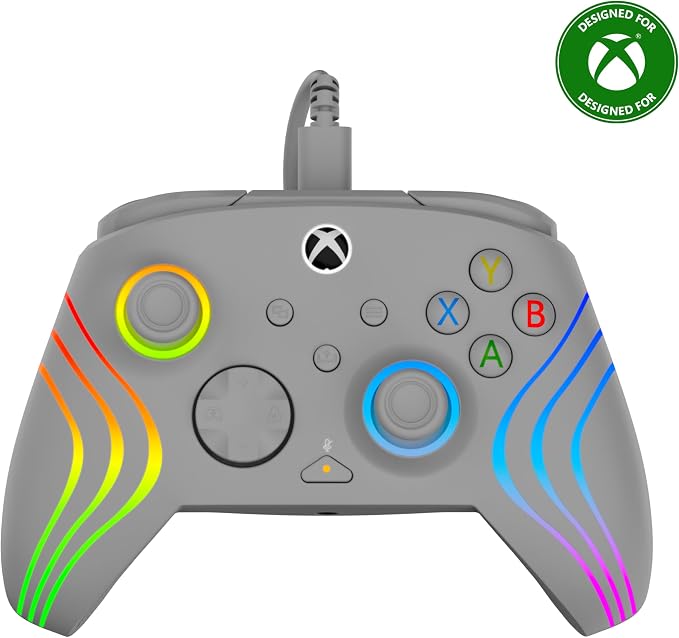 Turtle Beach Afterglow Wave Xbox Controller Silver