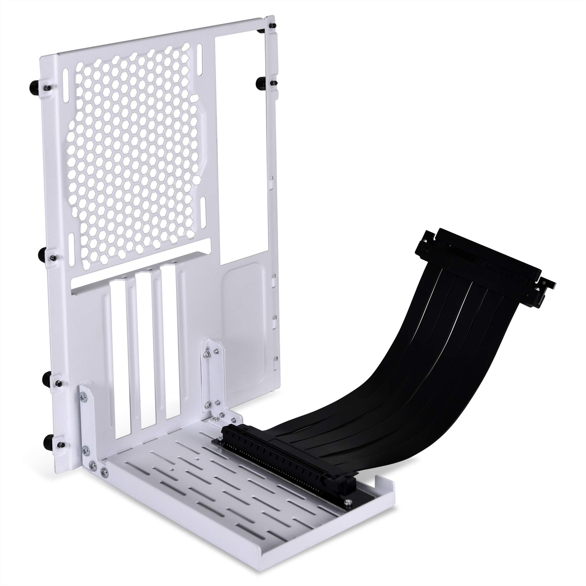 Lian Li O11D-MINI PCIe 3.0 Vertical Bracket Kit-White [O11DM-1W]
