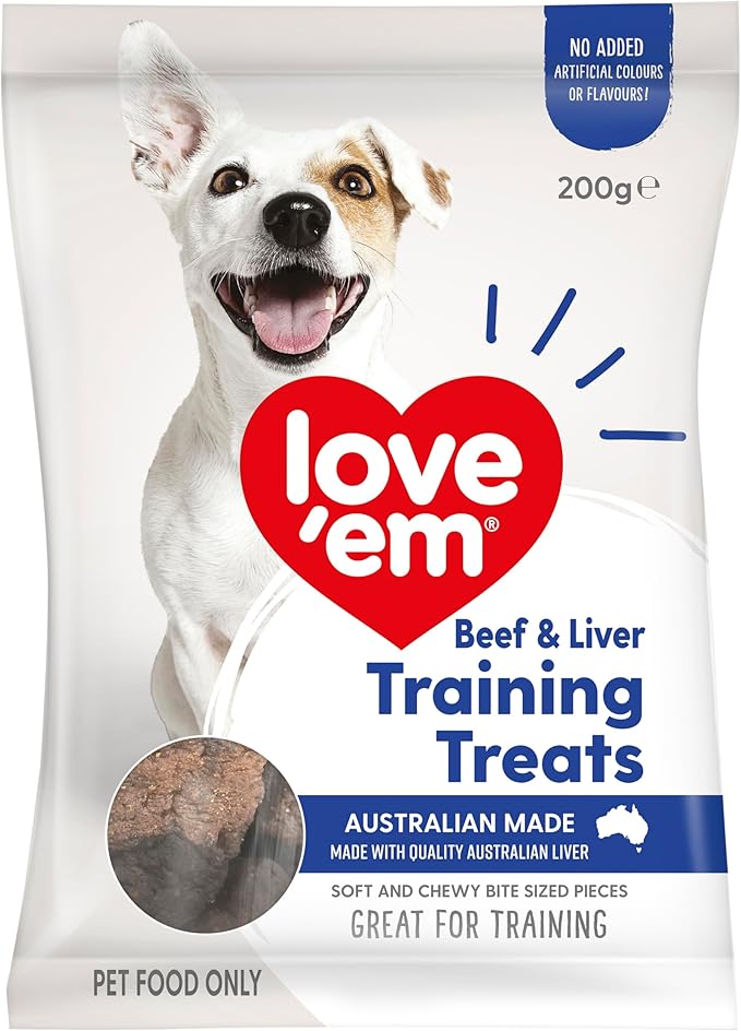 Love Em Liver Mini Dog Treats 200g
