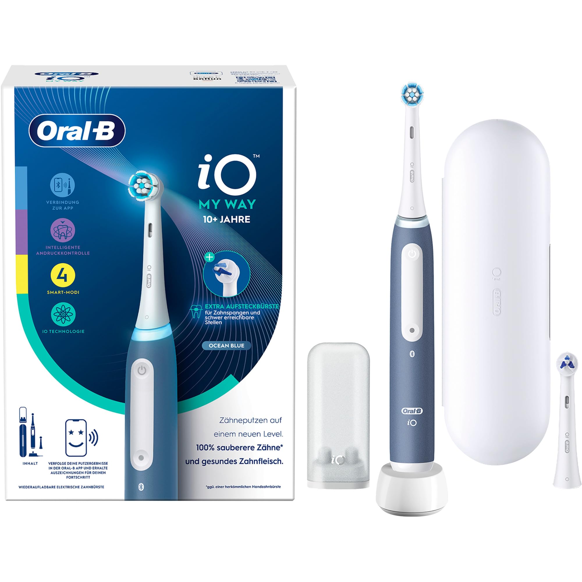 Oral-B IO My Way Teens Vibrating Toothbrush Blue Hardware/Electronic