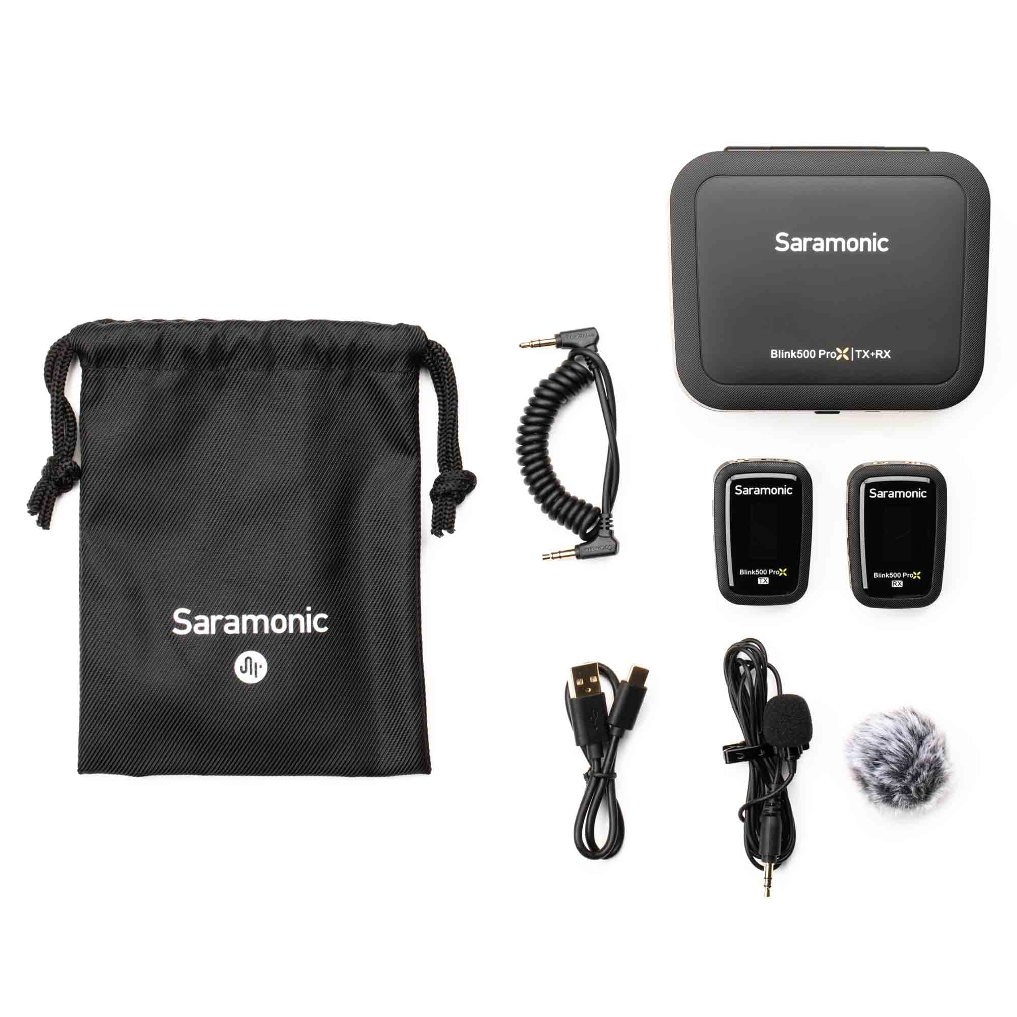 Saramonic Blink 500 Prox B1 Wireless Omni Lavalier Microphone System (Black, 2.4 GHz)