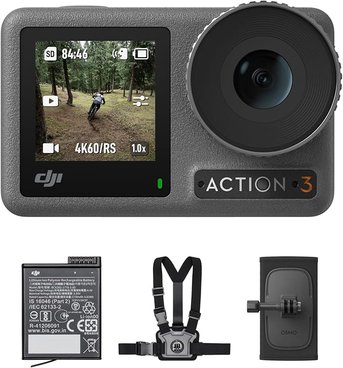 DJI Osmo Action 3 Camera Adventure Combo