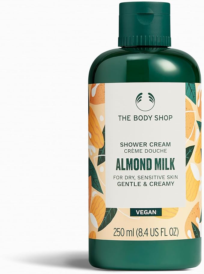 The Body Shop Almond Milk & Honey Shower Cream, 8.4 oz