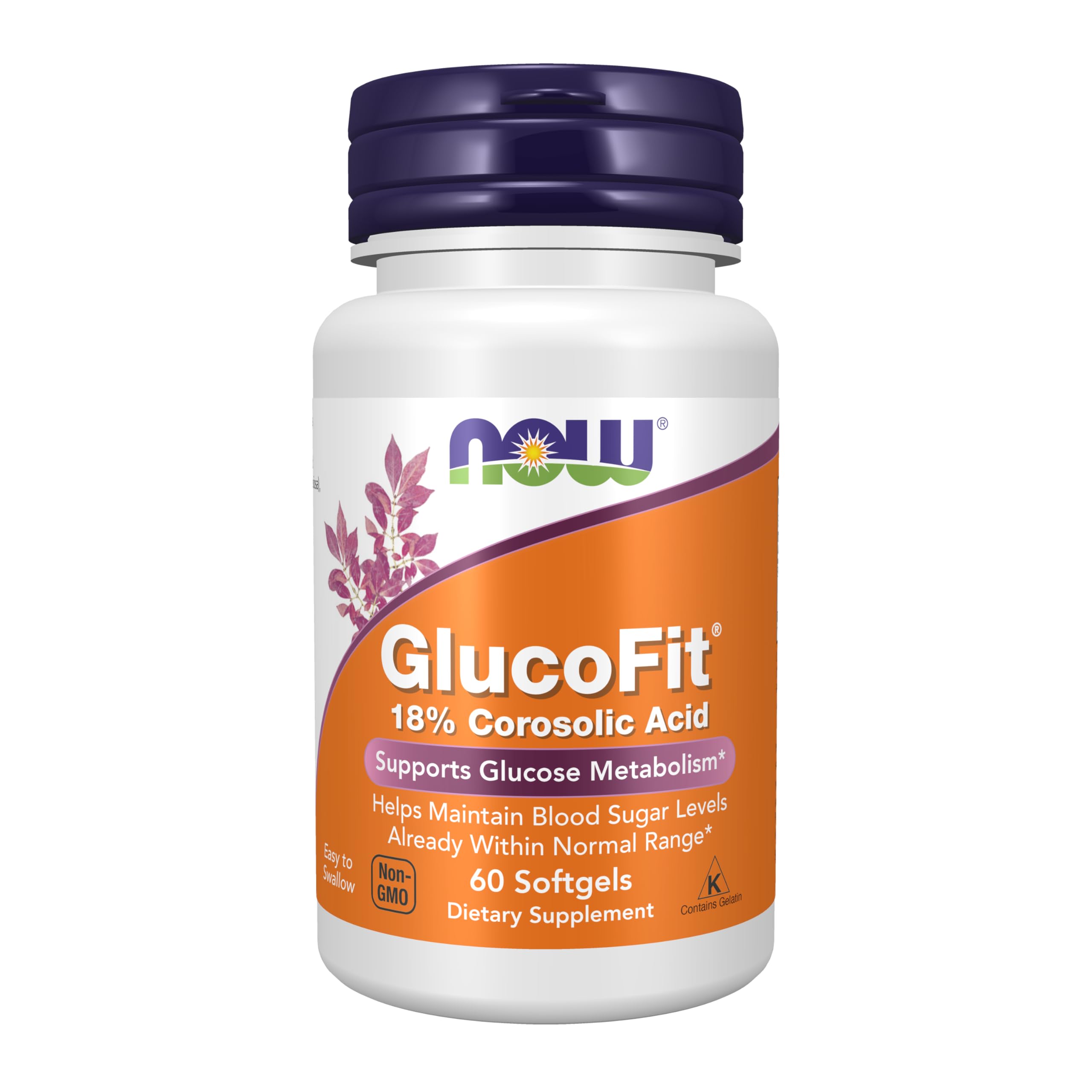 Now Foods GlucoFit - 60 Softgels