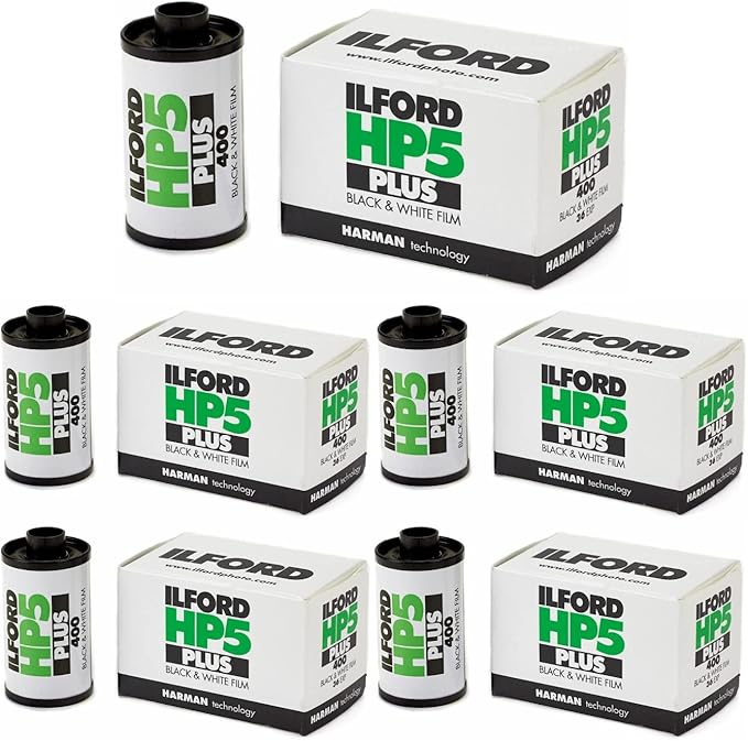 Ilford HP-5 Plus Black and White Film, ISO 400, 35mm, 36 Exposures - 5
