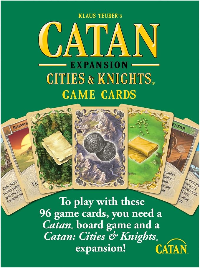 Catan Cities & Knights Expansion Cards 5th Edition