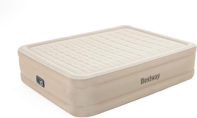 Bestway - Air Bed Queen Size Mattress Camping Beds Inflatable Built-in Pump
