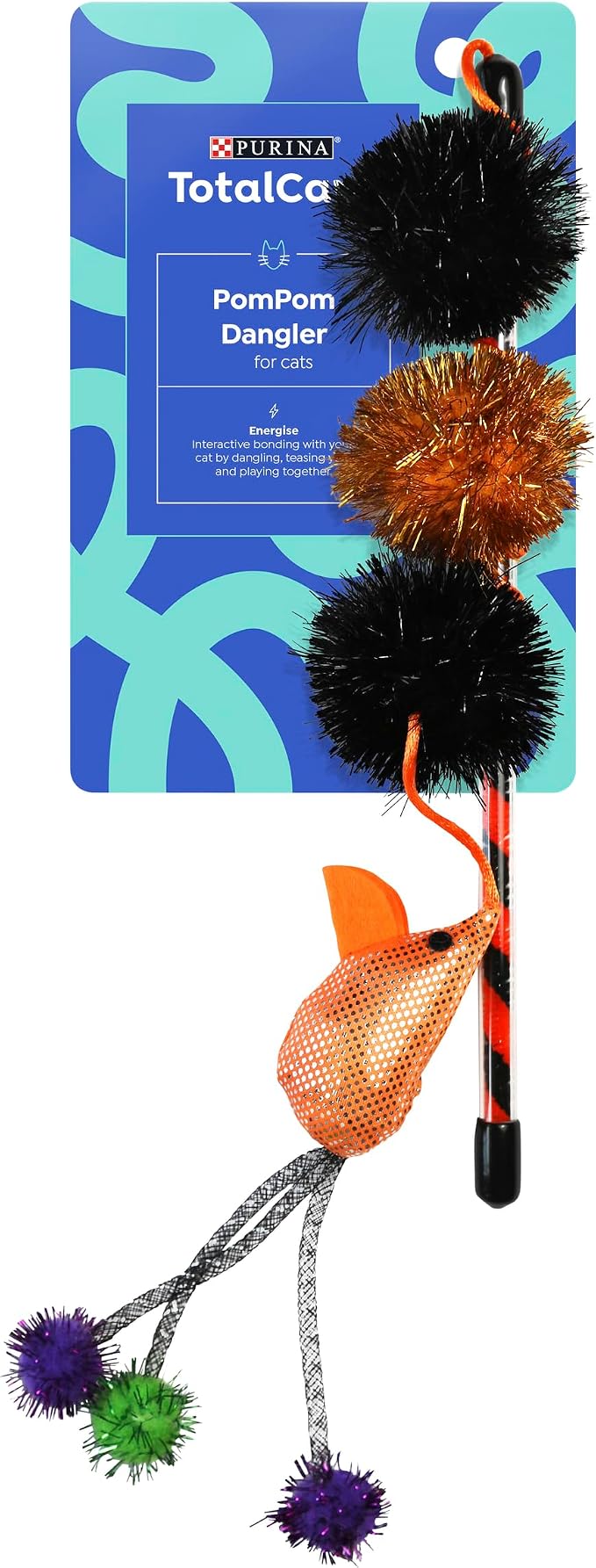 Purina Total Care Pom Pom Dangler Cat Toy