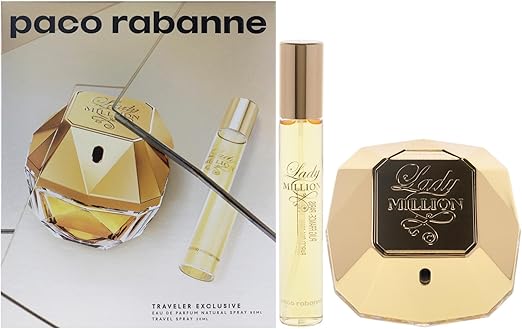Lady Million Gift Set by Paco Rabanne (Womens)