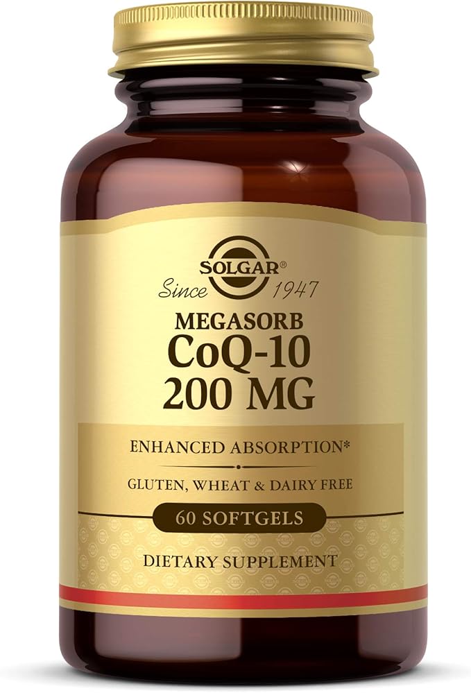 Solgar Megasorb CoQ-10 200 MG - 60 Softgels