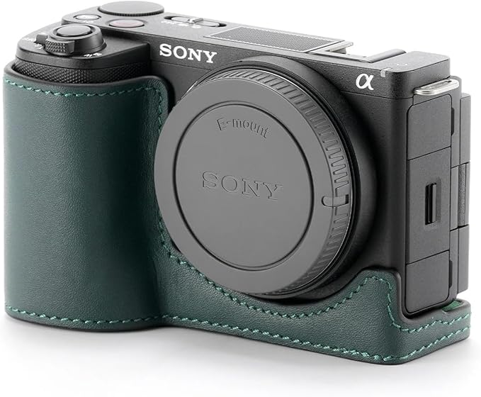 Tilta Leather Camera Case for Sony ZV-E10 II (Green)