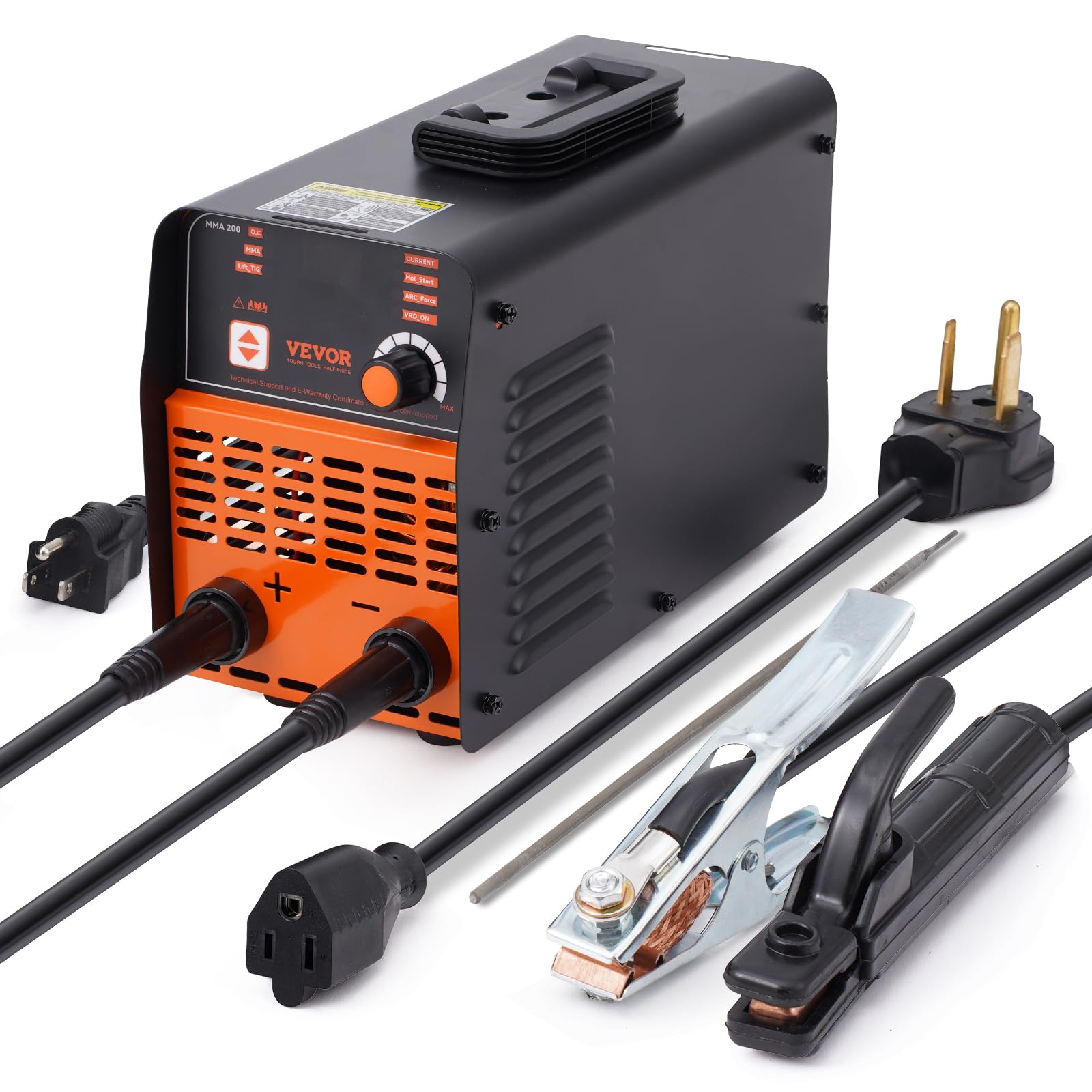 VEVOR Arc Stick Welder 220V 100A Stick/Lift TIG 2-in-1 Welding Machine Hot Start