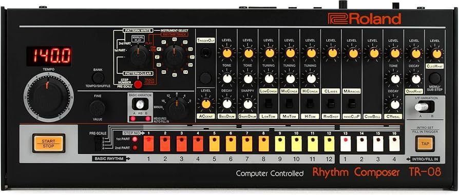 Roland Boutique TR08 Rhythm Composer 808 Drum Machine