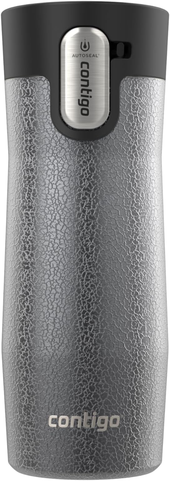 Contigo Autoseal West Loop Vacuum-Insulated Stainless Steel Travel Mug with Easy-Clean Lid, 24 oz