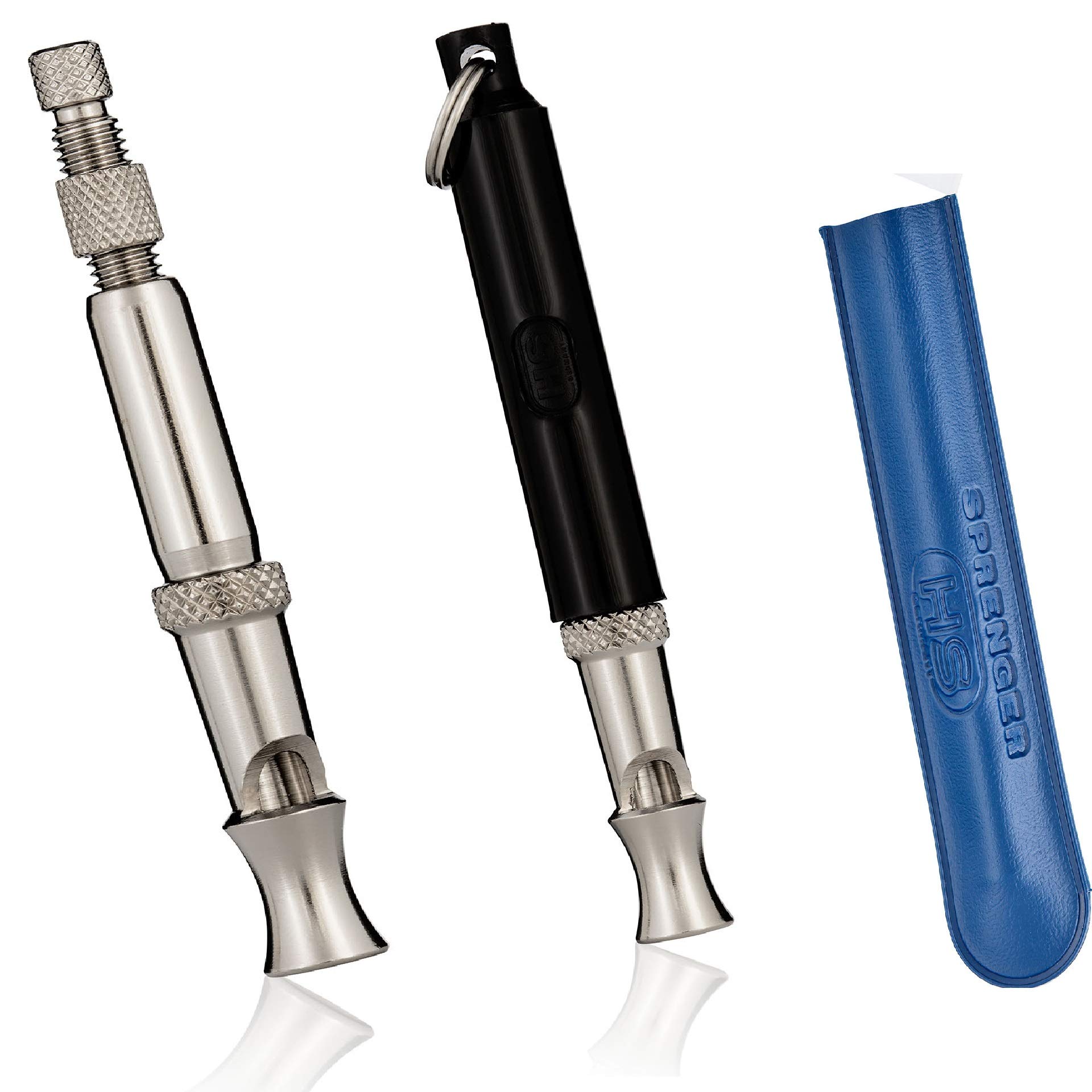 Herm Sprenger Pet Silent Dog Whistle With Tube/Cover Training Obedience