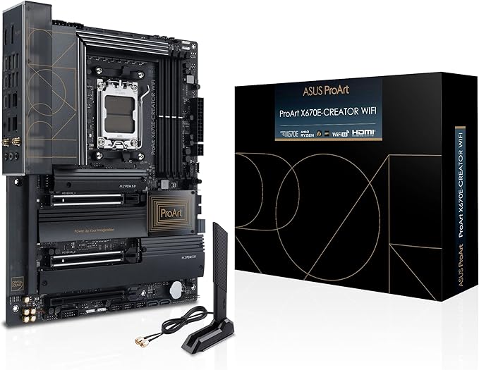 Asus ProArt X670E-CREATOR Wifi AM5 ATX Motherboard