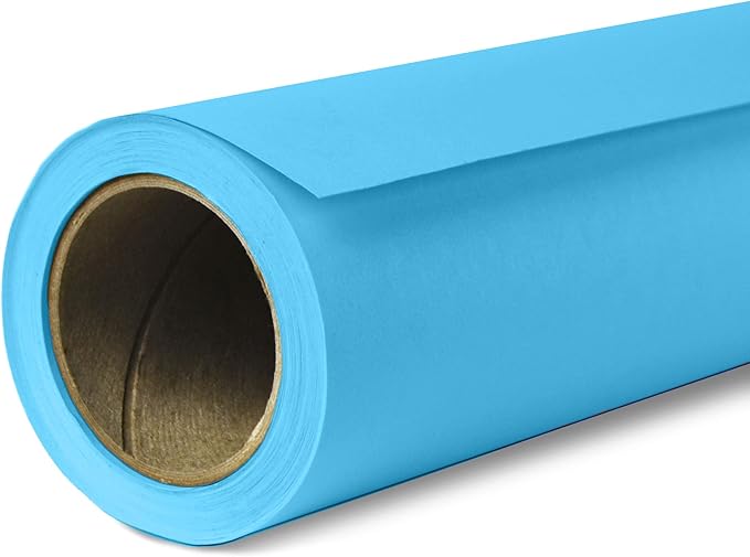 Savage Widetone Ocean Blue Background Paper 1.35m x 11m