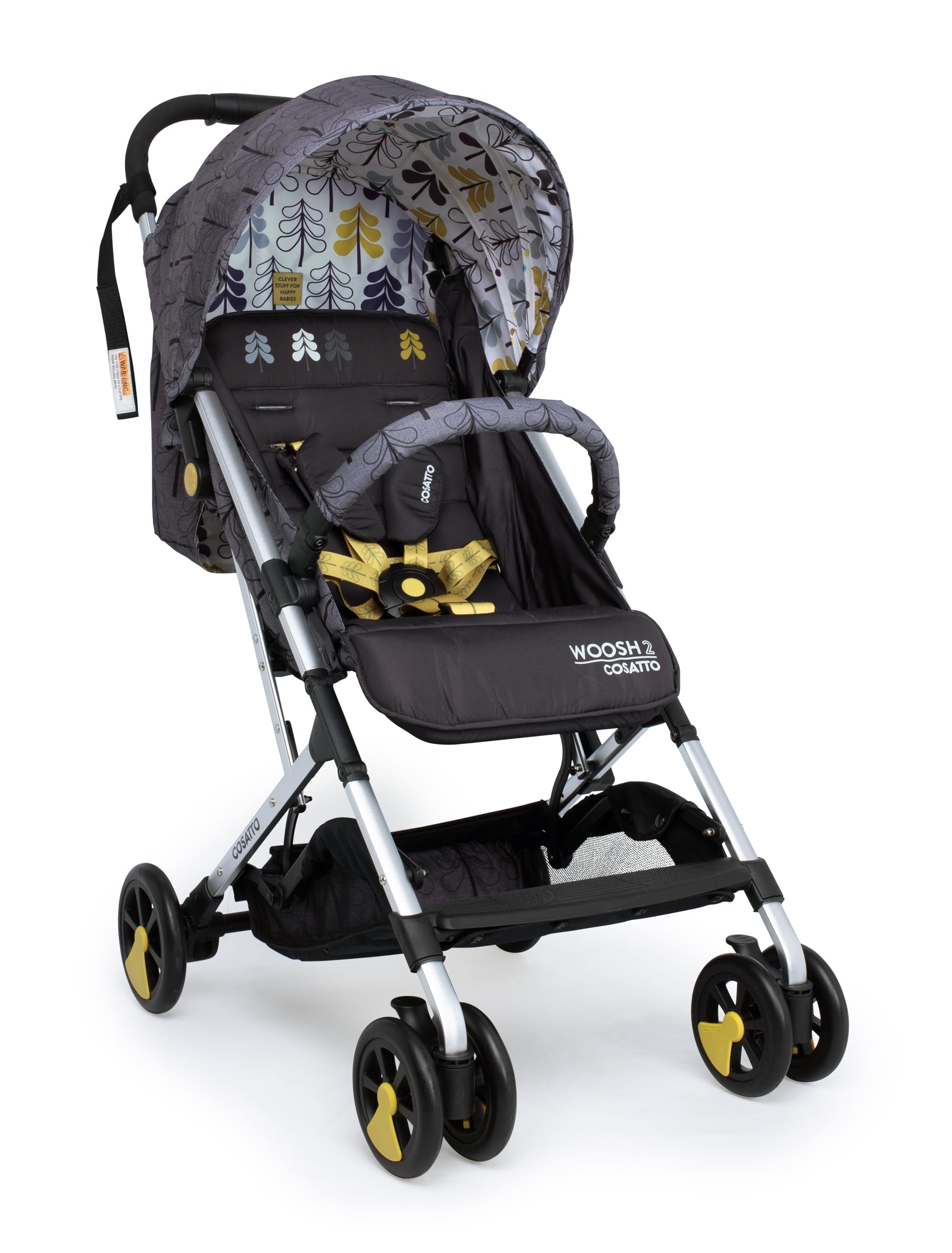 Cosatto Woosh 2 Stroller w/ Bumper Bar - Fika Forest 0m+