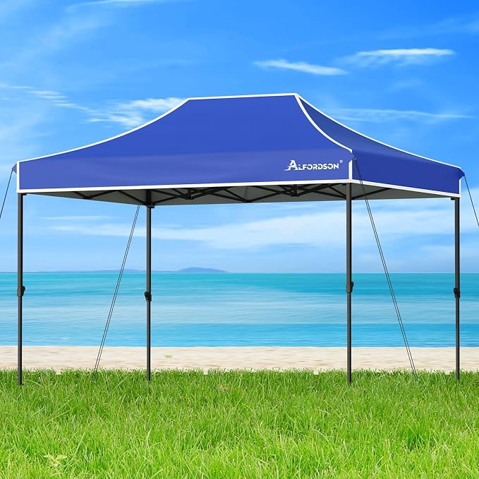 ALFORDSON Gazebo 3x4.5 Pop Up Marquee Blue