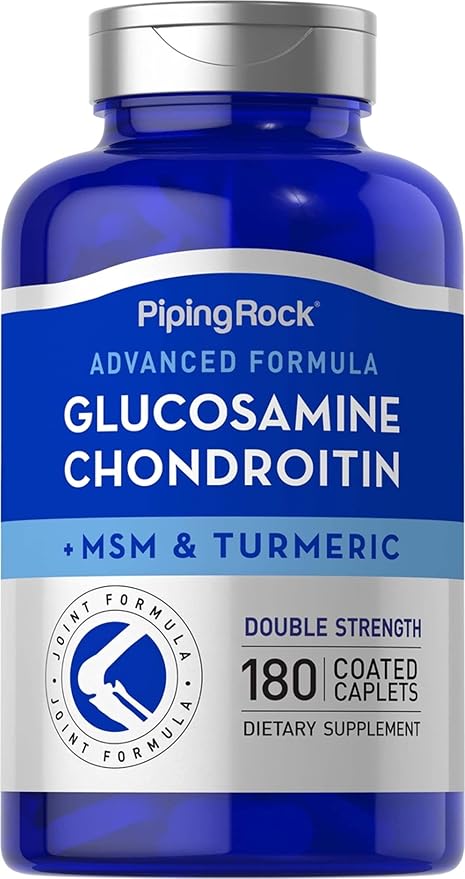 Glucosamine Chondroitin MSM Plus Turmeric, 180 Coated Caps