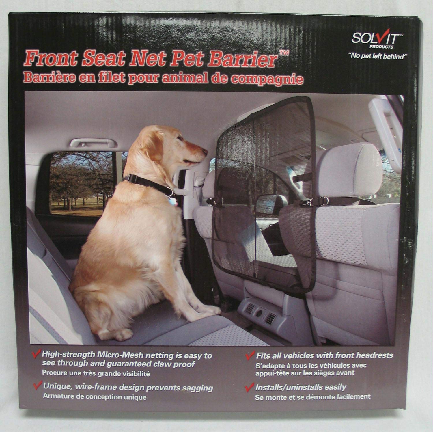 Solvit Front Seat Net Pet Barrier