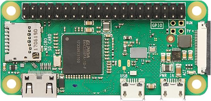 Raspberry Pi Zero WH With Built-in Wifi and Bluetooth, Raspberry Pi Zero W With Pre-soldered Headers