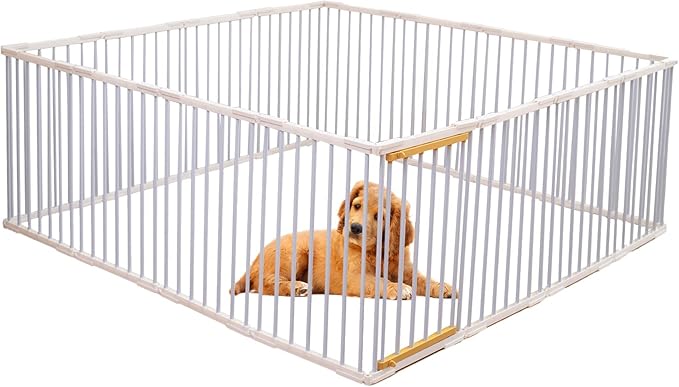 TOPET Portable Pet Dog Playpen Enclosure Cage Puppy Play Pen 16 Panels