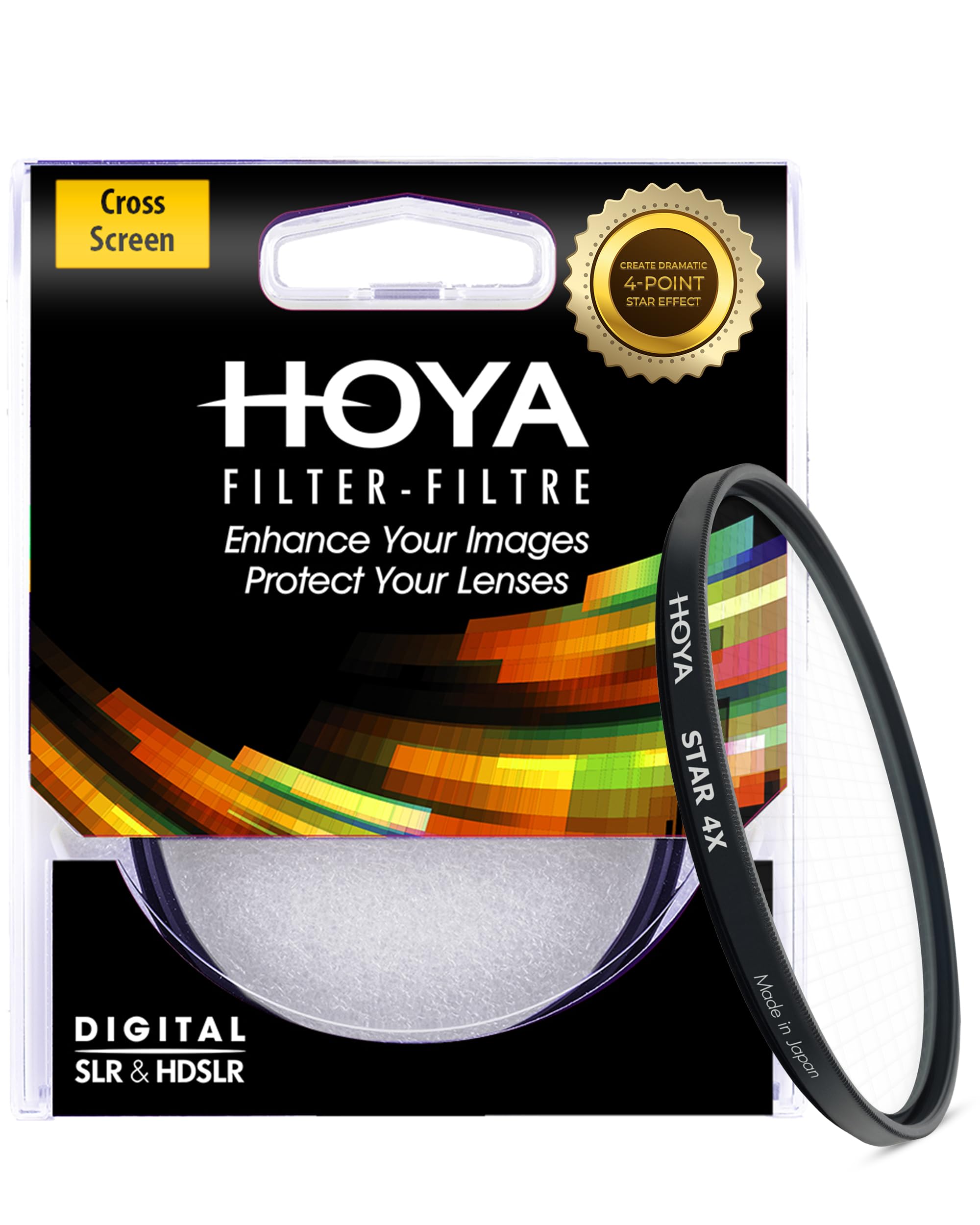 Hoya Star 4x Filter 77mm, 4 Point