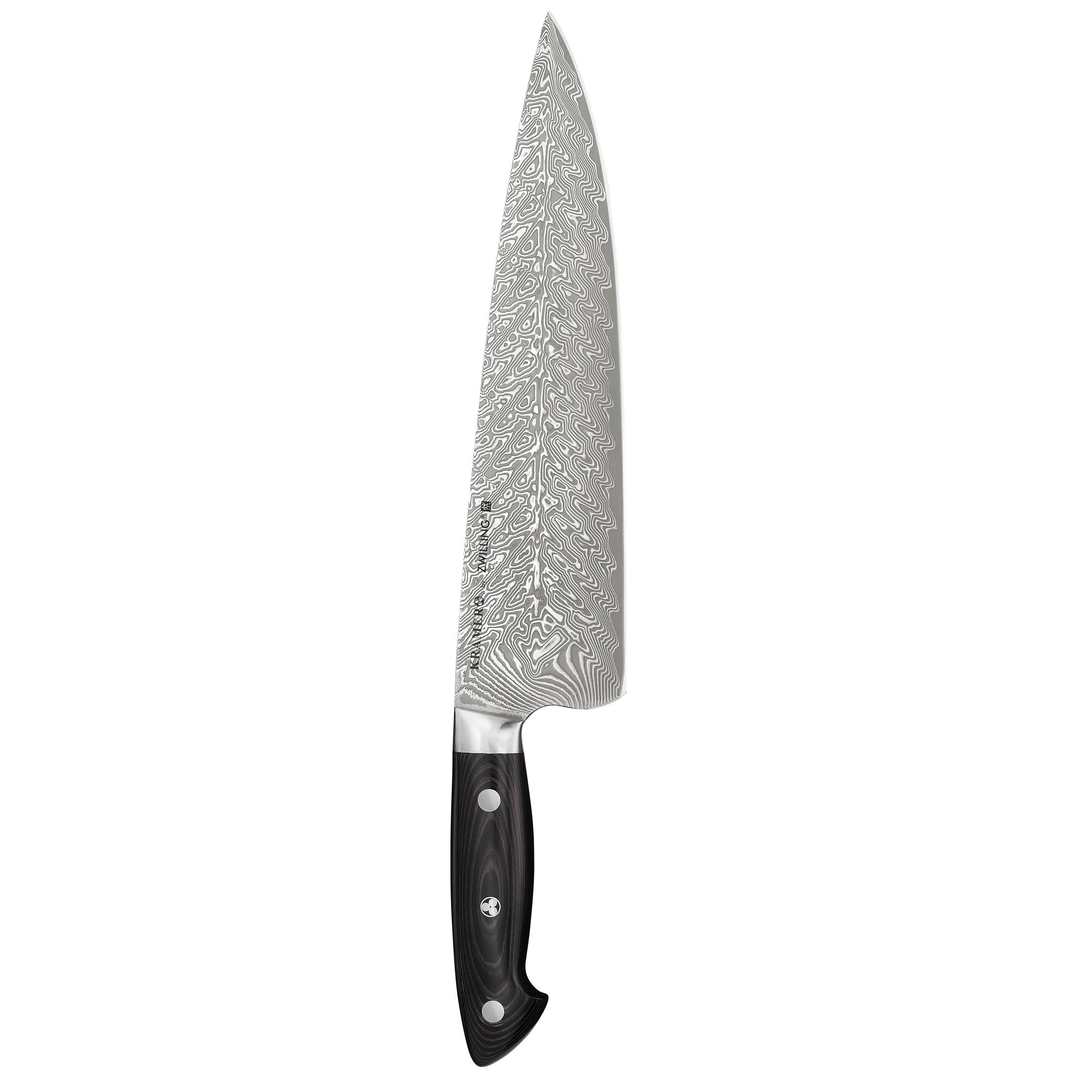 Bob Kramer Euro Stainless Damascus Chef's Knife, 260 mm, 10'', 34891-2