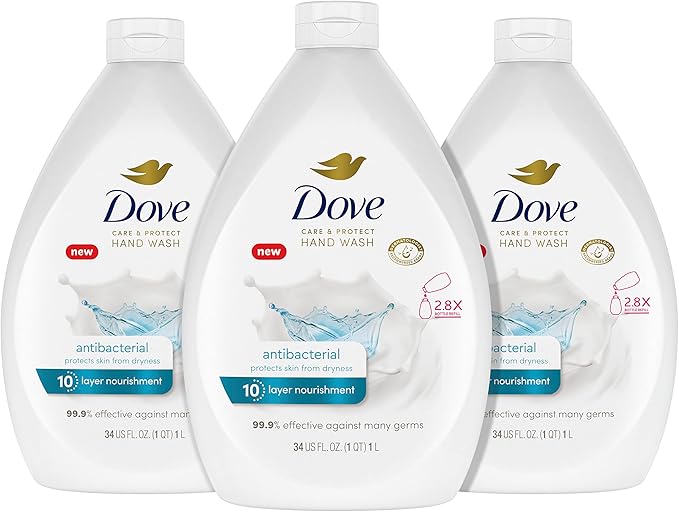 Dove Care & Protect Hand Wash Antibacterial 250ml