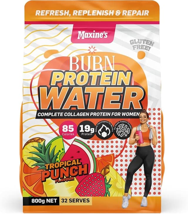 Burn Protein Water by Maxine's - 800g / Tropical Punch