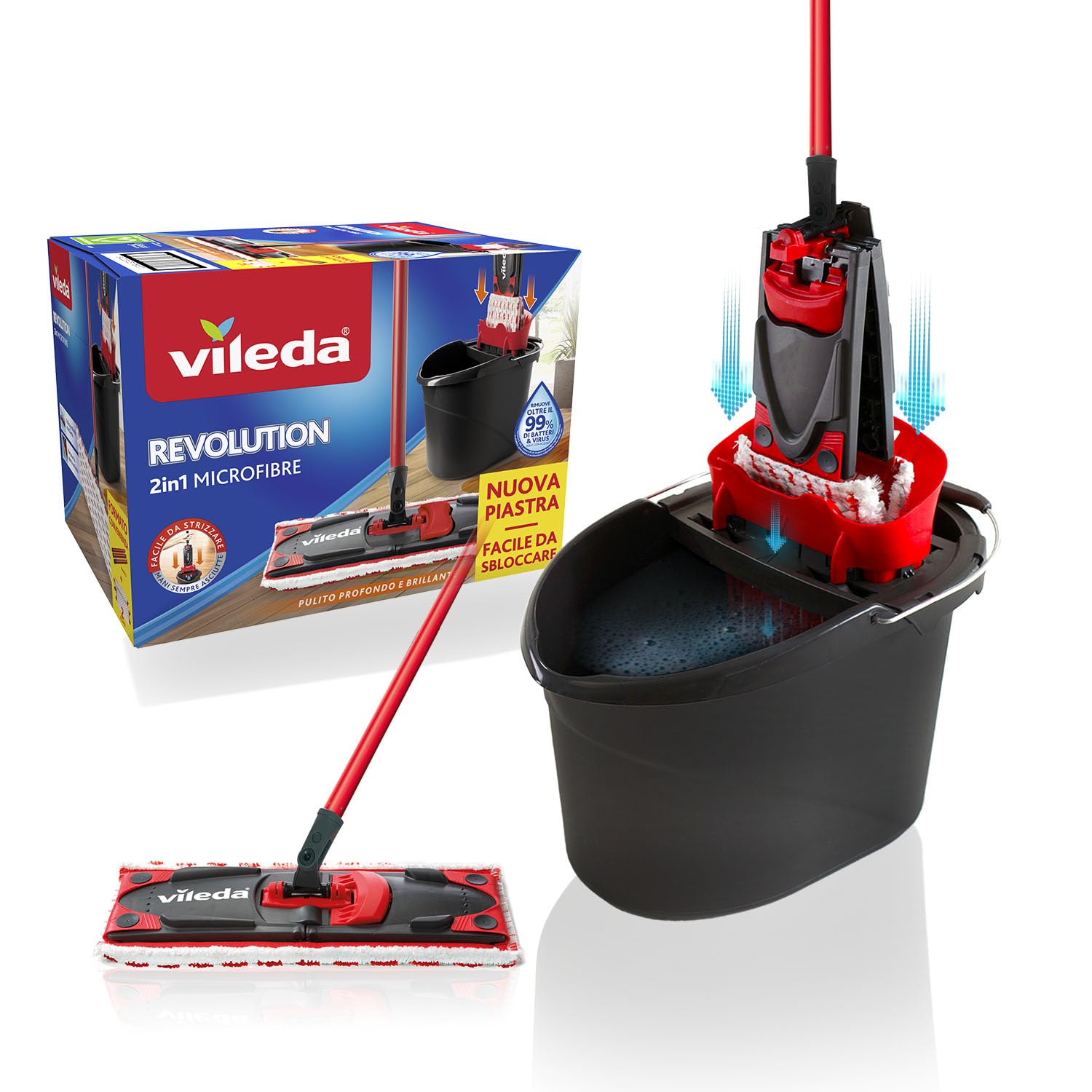 Vileda Revolution Black