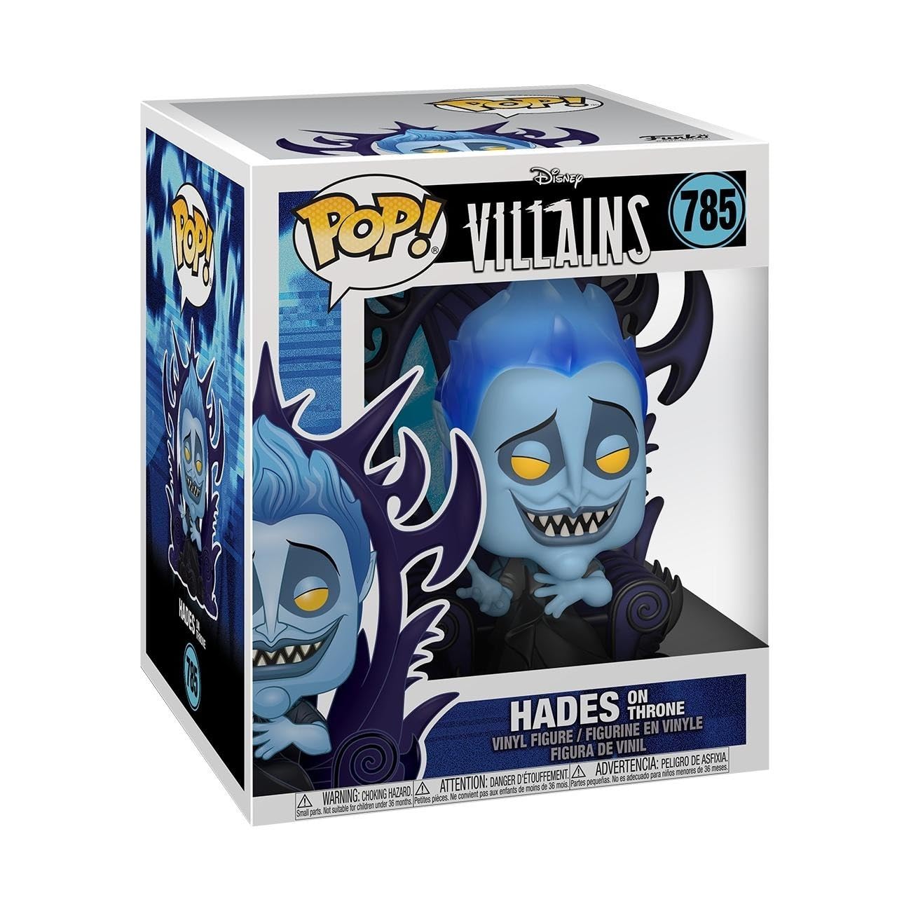 Disney Villains - Hades On Throne Pop! Deluxe