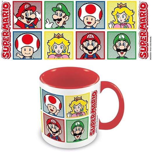 Super Mario Colour Mug - AfterPay & zipPay Available