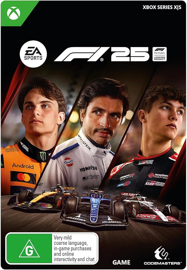 Xbox Series x Ea Sports F1 25 Clear