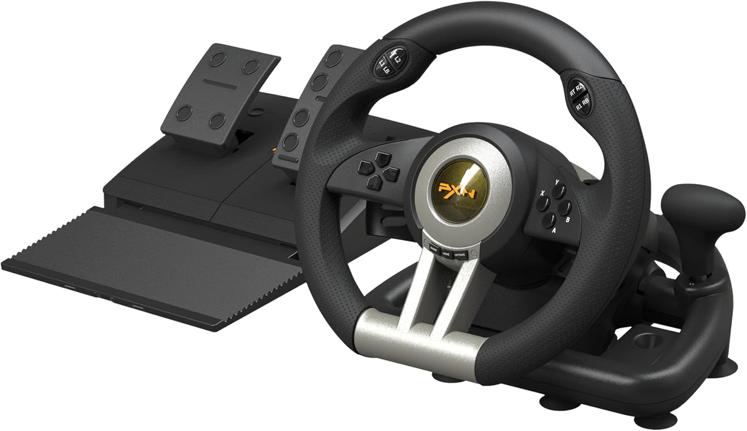 PXN V3 Pro Gaming Racing Wheel (Black)